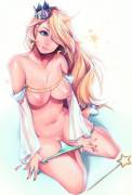 Rosalina flaunting her stuff (Loyprojecterotics) [Super Mario Bros]