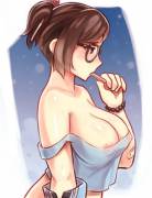 Is it hot in here, or is it just Mei (Sieyarelow) [Overwatch]