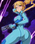 Samus pussy tight suit [metroid] (animeflux)