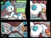 Routine maintenance [my life as a teenage robot - jenny] (felinegamer)