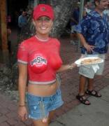 Ohio State Body Paint