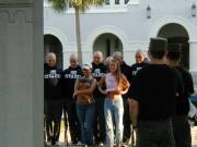 In honor of Veterans' Day, some chicks flashing the cadets of The Citadel