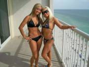 Blondes and bikinis