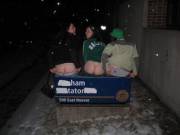 University of Michigan coeds on a full moon