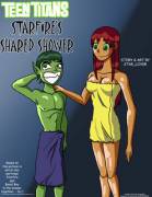 Starfire's Shared Shower (COMPLETE) (Teen Titans) [Star Lover]