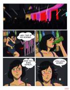 Korra and Asami meet at a club (chmartx) [modern AU]