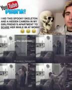 Spooky Skeleton Prank [Gone Wrong] [Gone Sexual]