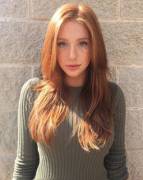 Madeline Ford [x-post via /r/FreckledRedheads]