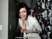 Super cute chick flashing [gif]