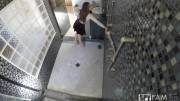 Nina North  Step-Sister Ambushed In The Shower