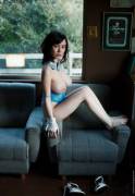 Heels off the upholstery