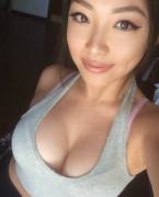 Lots of cleavage
