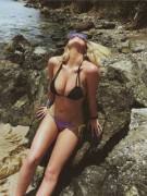 Basking in the sun