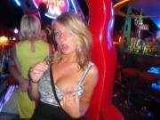 Flashing at the bar