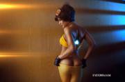 Tracer &amp; D.Va cosplay (Overwatch) [NSFW]