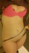 Nervous About My Big Presentation... Had to Pull Mysel(f) Up By the Panties