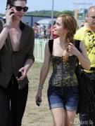 Emma Watson at Glastonbury