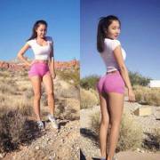 Ass in the desert