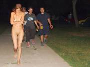 Walking home