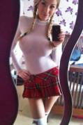 friday's school girl outfit