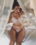 White lingerie