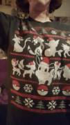 I got a second Eeveelution Christmas shirt! {F}