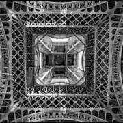 Upskirt of Eiffel Tower