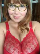 New red bra...