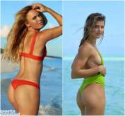 Caro Wozniacki &amp; Genie Bouchard - Who's hotter?