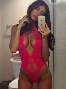 Bathroom selfie
