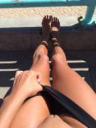 sunbathing simp