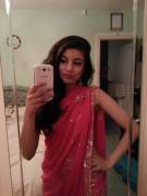 Red Saree