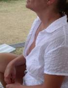 The wife nip slip at the state fair.