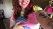 Tie Dye Hi! [GIF]