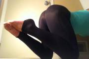 Sexiest yoga pant ever...watch it :p