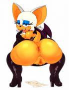 Rouge the Butt, ... erm, Bat (MatoSpectoru) [Sonic The Hedgehog]