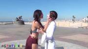 Slave Leia and Princss Leia getting to know each other