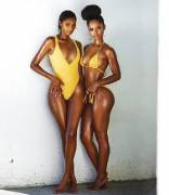 A pair in yellow