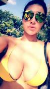 Incredible pair of... "sunglasses" - Lauren Pisciotta