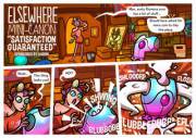 I drew this comic about some enchanted armor!