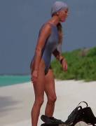 Bo Derek stripping in Ghosts Can't Do That (watchitfortheplot)