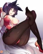 Ahri Bunny Suit (league of legends)
