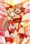 Make sure to buy more ribbon. The girls used up what we had to wrap their presents..