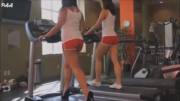 High Heels On A Treadmill.