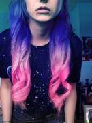 ♡Dip Dyed Pink Tips♡