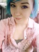 More of my blue Bulma hair!