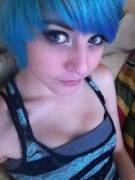 My old Blue hair