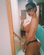 Naughty Ass Glasses Selfie