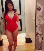 Red one piece