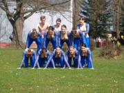 Group of Dancers Downbloused in Team Photo